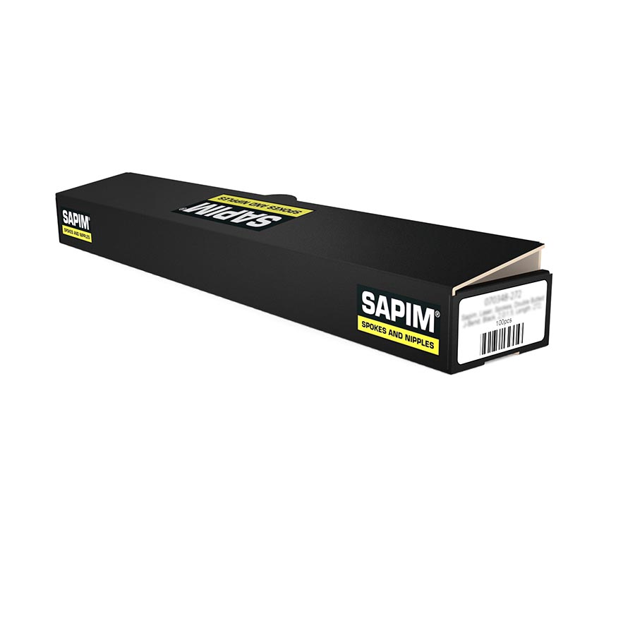 Sapim Leader Spokes J-Bend Black 2.0 Length: 284 100pcs