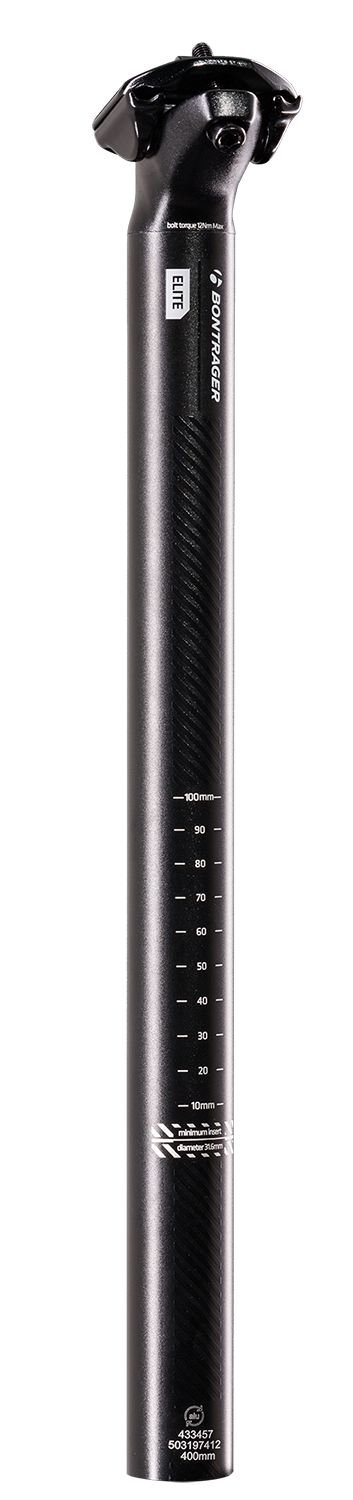 Seatpost Bontrager Elite 31.6 x 330mm 0mm  Black