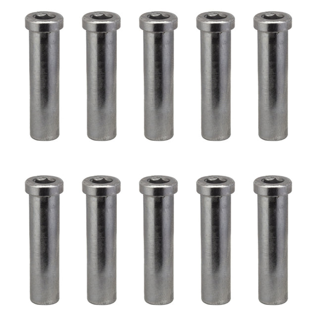Sunlite Recessed Brake Nut Bag of 10 30mm Bolts- Nuts and Washers