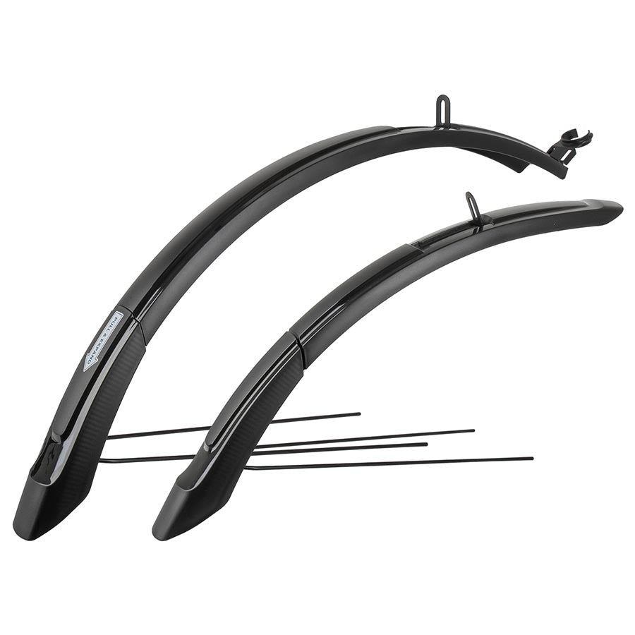M-Wave Mud Max F+R ADJ L Fender 26''-29'' 62mm Black