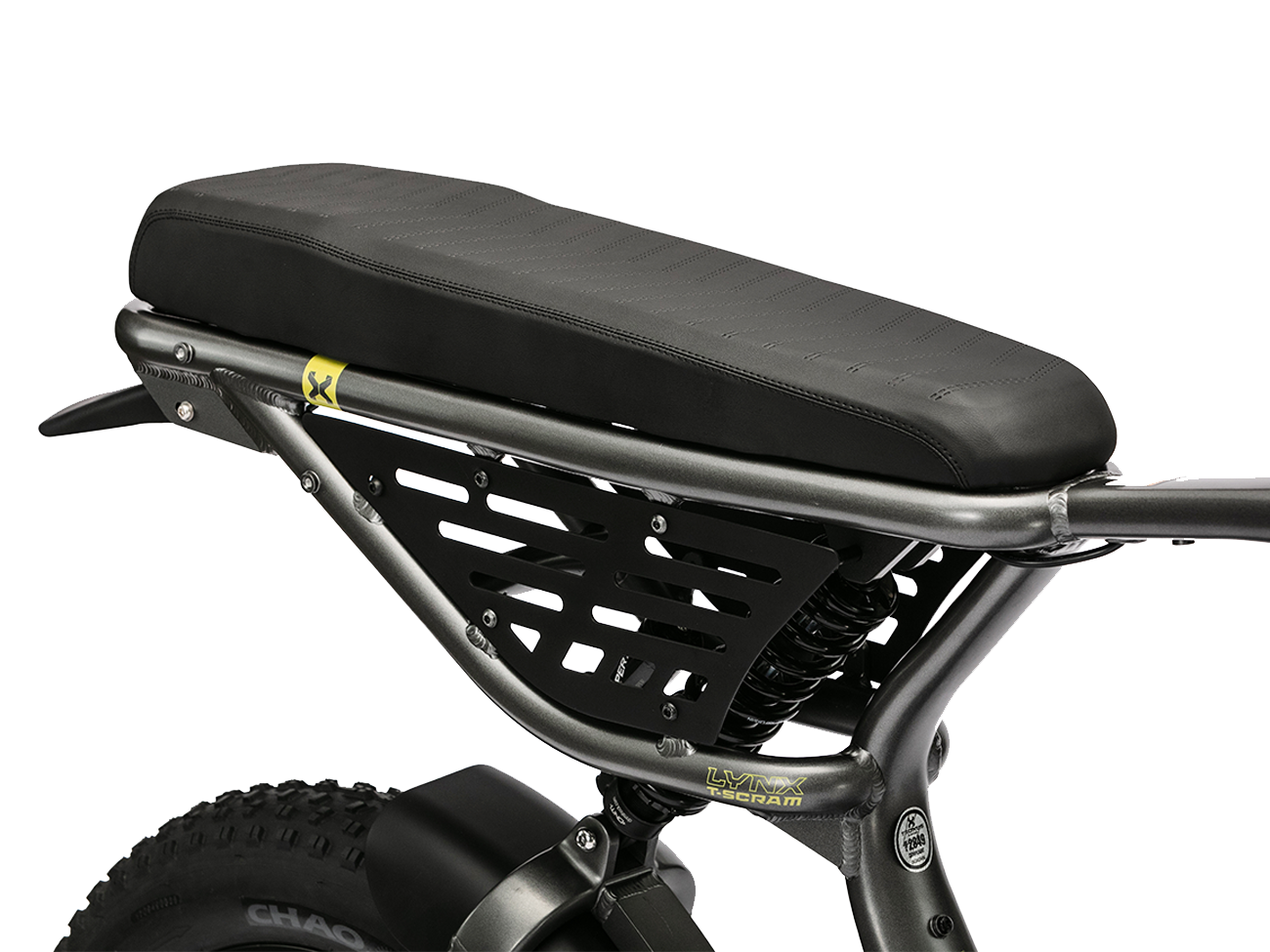 Lynx T-Scram Dual-Suspension Fat Tire Electric Bike 960Wh Battery Two-Rider