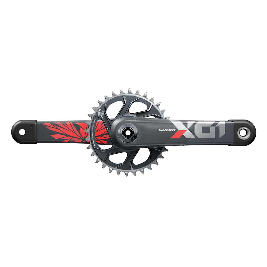 SRAM X01 Eagle DUB C3 Crankset Speed: 11/12 Spindle: 28.99mm BCD: Direct Mount 32 DUB 175mm Red Boost