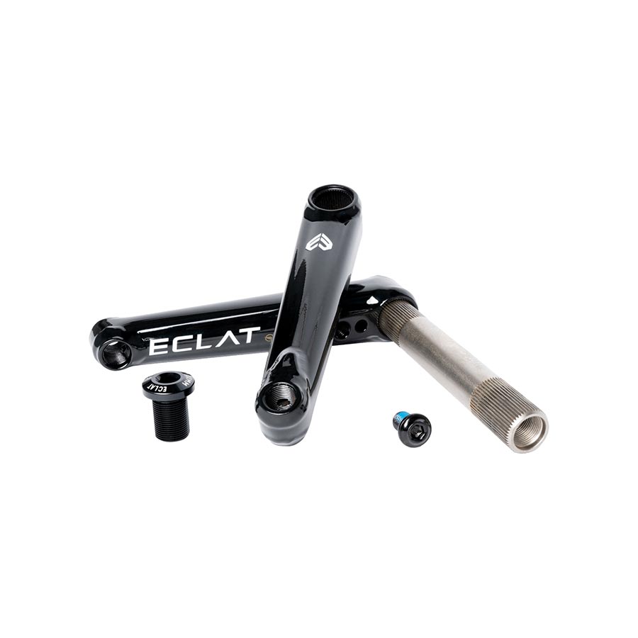 Eclat Tibia XLT Crankset 1 Spindle: 22mm 22mm 152mm Black BMX Set