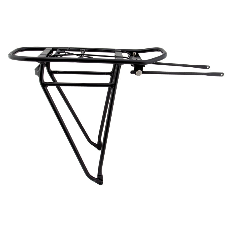 Racktime Eco Tour Rack Rear Eyelet Black 700c/29` w/ Spring SnapIt 1.0