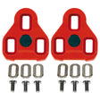 Exustar E-ARC10 Cleats Compatibility: Keo Float: 10° Red