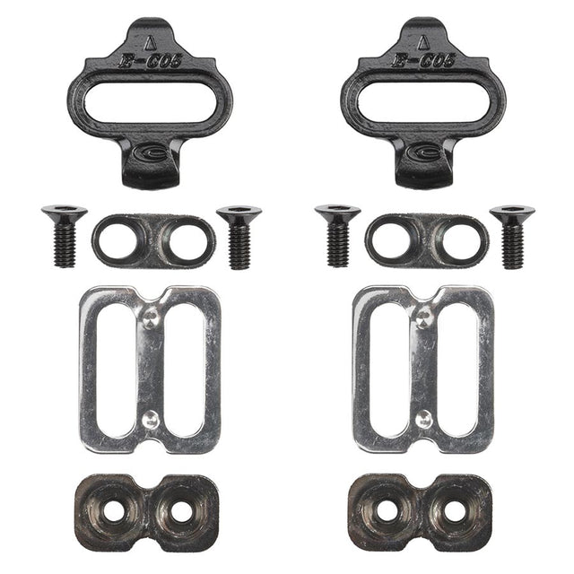 Exustar E-C05F Cleats Compatibility: SPD Float: 6° Black