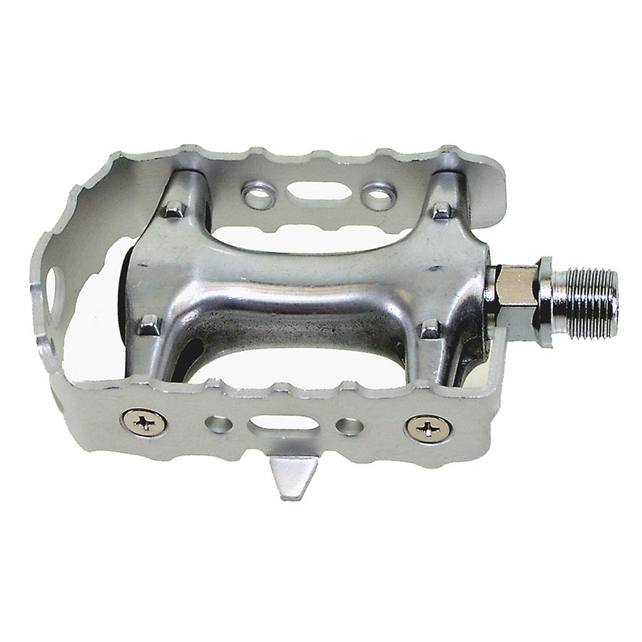 M-Wave Steady-A4 Pedals Body: Aluminum Spindle: Cr-Mo 9/16'' Silver Pair
