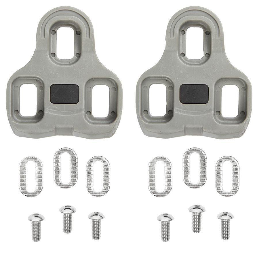 M-Wave Cleat L Cleats Compatibility: Keo Float: 5° Grey Pair