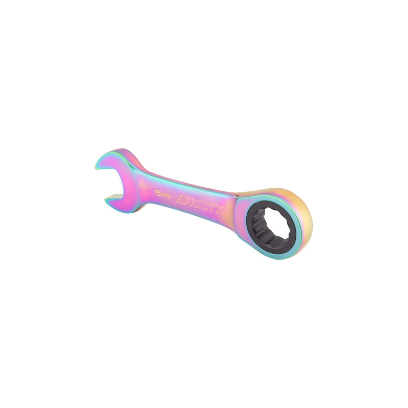 Affinity Slim Pedal Wrench Short Pedal Wrench Oil Slick 15mm Short