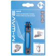 M-Wave QRIR Bottle Cage Adapter Aluminum Black
