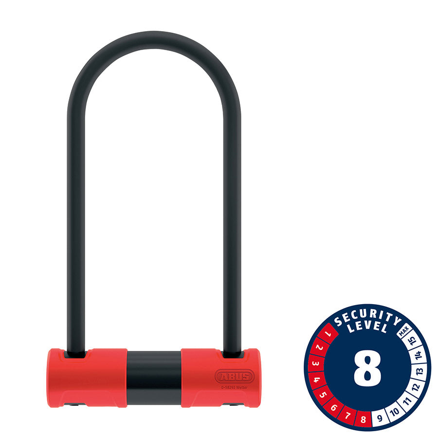 Abus 440A Alarm U-Lock - 170x230mm (6.7''x9''), Black, USH