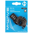 M-Wave PD 3 L Anti-Theft cable with combination lock 3x1200mm