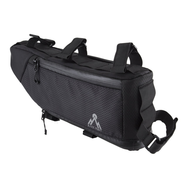 Black point Macropod Frame Bag Velcro Straps 13x5x3` 256 c.i. Black/Blue