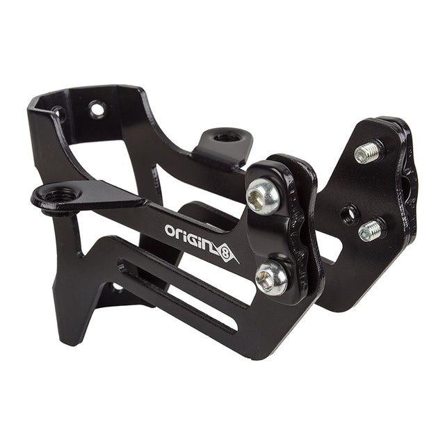 Origin8 Rail Tail Saddle Storage Mount  AL6061 Black Saddle Rail