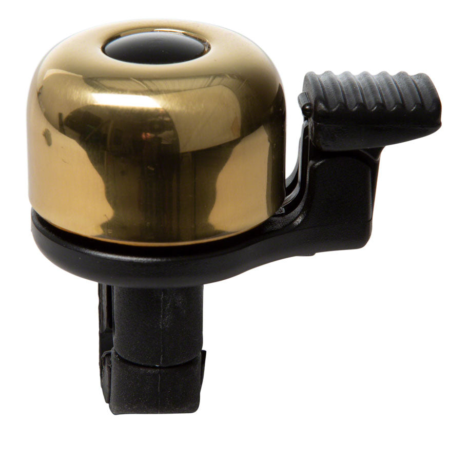 Incredibell Original Bell - 21.7 - 26mm Handlebar Mount - Brass
