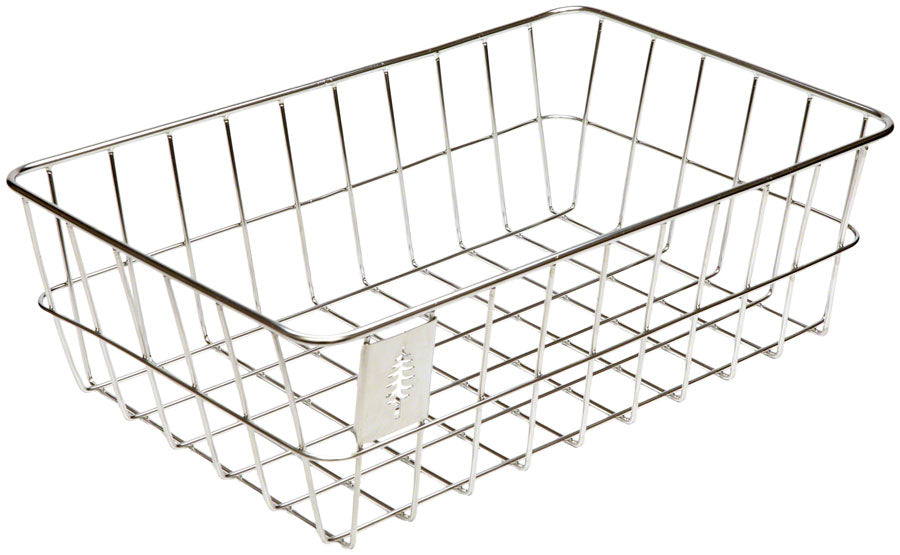 Portland Design Works Timber to Town ZigZag Basket - Medium - Silver