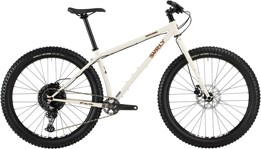 Surly Karate Monkey Bike - 27.5", Steel, Snow Mold White