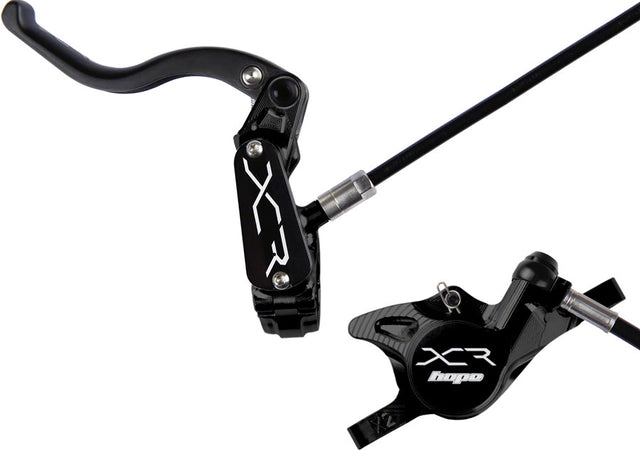 Hope XCR Pro X2 Disc Brake and Lever Set - Hydraulic Post Mount - Front, Black
