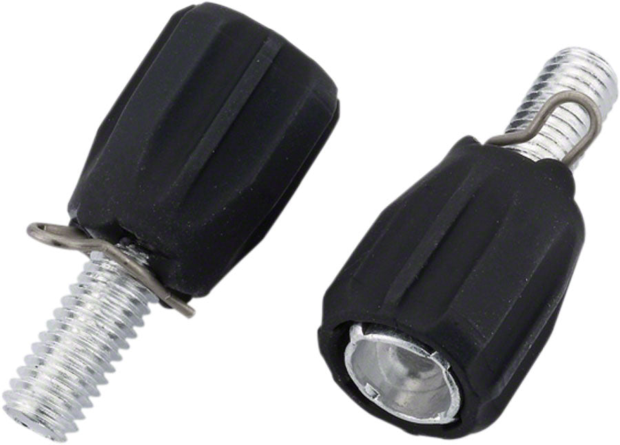 Jagwire Frame Mount Barrel Adjuster - M5 - Index, Single, Black