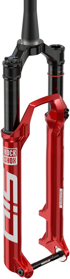RockShox SID Ultimate Race Day 2 Suspension Fork - 29" 120 mm 15 x 110 mm 44 mm Offsett Electric Red 3P Crown D1