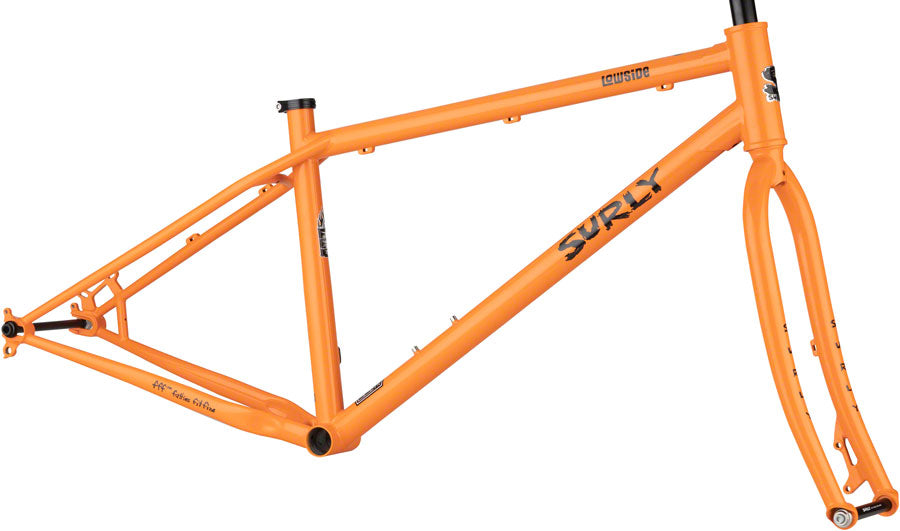 Surly Lowside Frameset - 27.5", Steel, Dream Tangerine