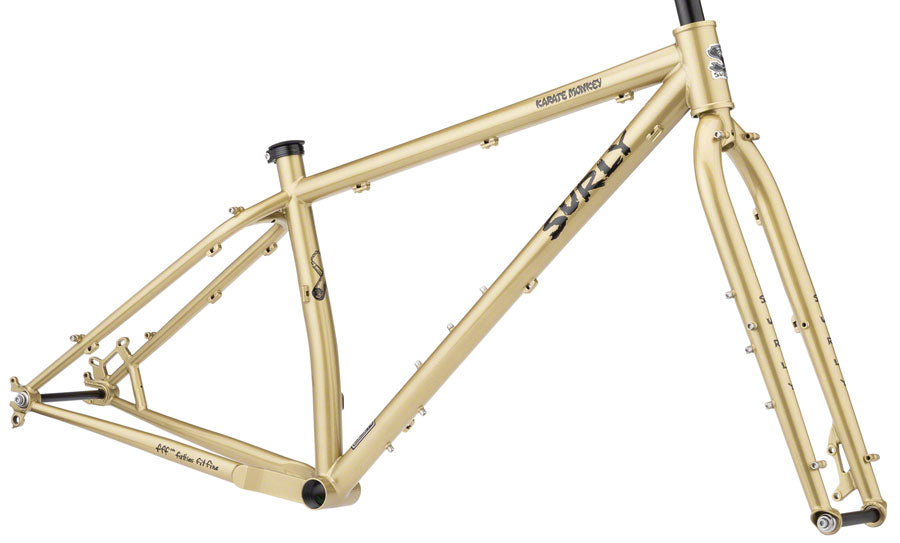 Surly Karate Monkey Frameset - 27.5", Steel, Fool's Gold