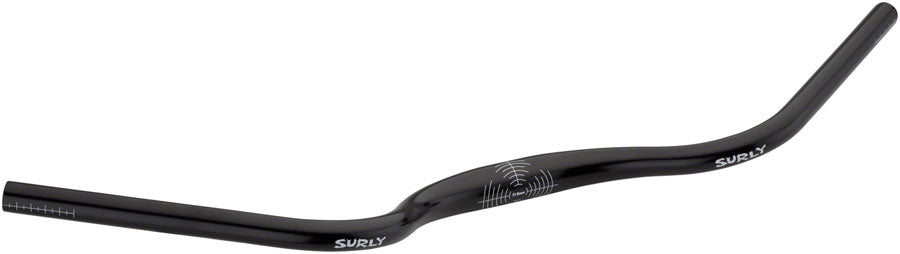 Surly Terminal Bar Handlebar - 31.8mm Clamp 735mm Width 40mm Rise Aluminum - Black