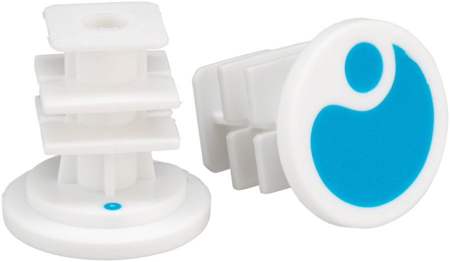 Ergon End Plugs for GA2/GA2Fat/GA3 - Blue