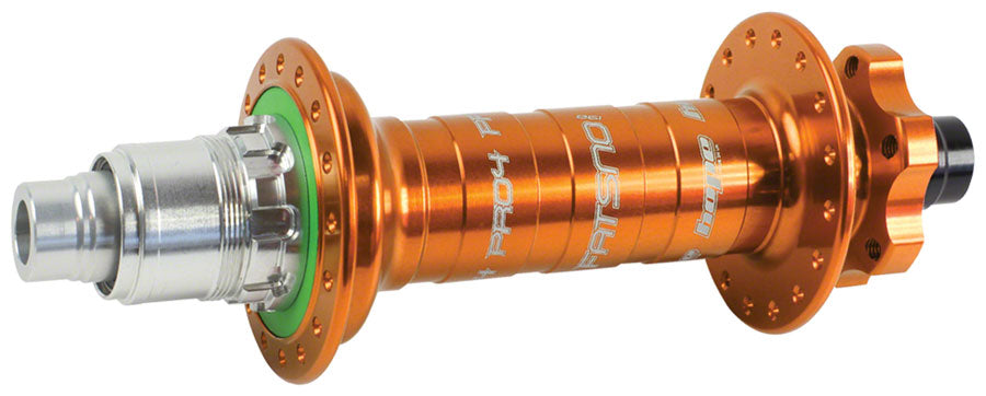Hope Pro 4 Fatsno Rear Hub - 12 x 197mm 6-Bolt XD Orange 32H