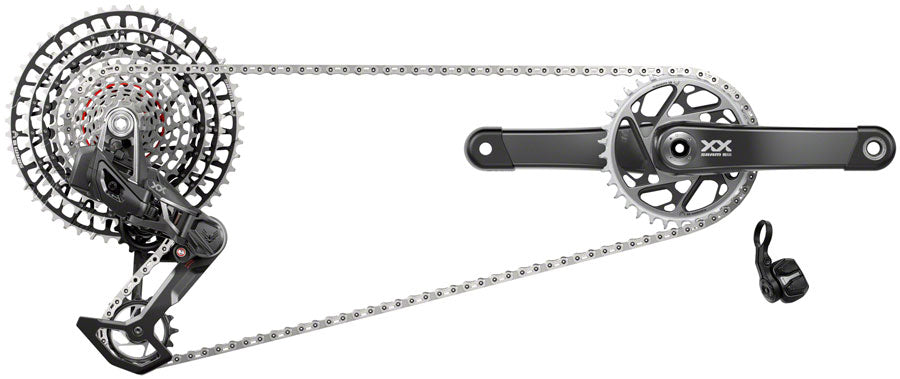 SRAM XX SL T-Type Eagle Transmission Groupset - 165mm