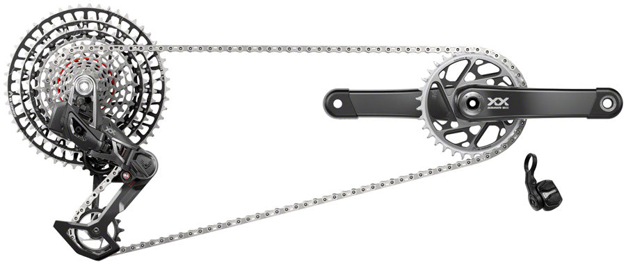 SRAM XX SL T-Type Eagle Transmission Groupset - 170mm