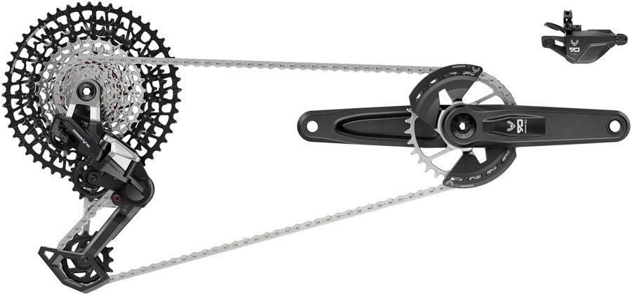 SRAM Eagle 90 T-Type Groupset - 165mm, 10-52t