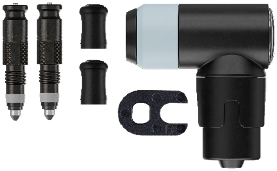 Schwalbe Clik Valve Conversion Kit - Presta Valves Pair - Pump Head