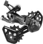microSHIFT ADVENT RD-M6195M-B Rear Derailleur - 9 Speed Medium Cage BLK With Clutch