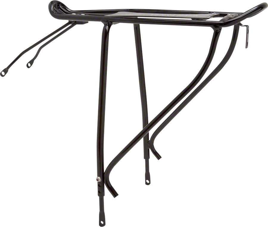 Planet Bike Versa Disc Brake Compatible Rear Rack BLK. Fits up to 29" wheels