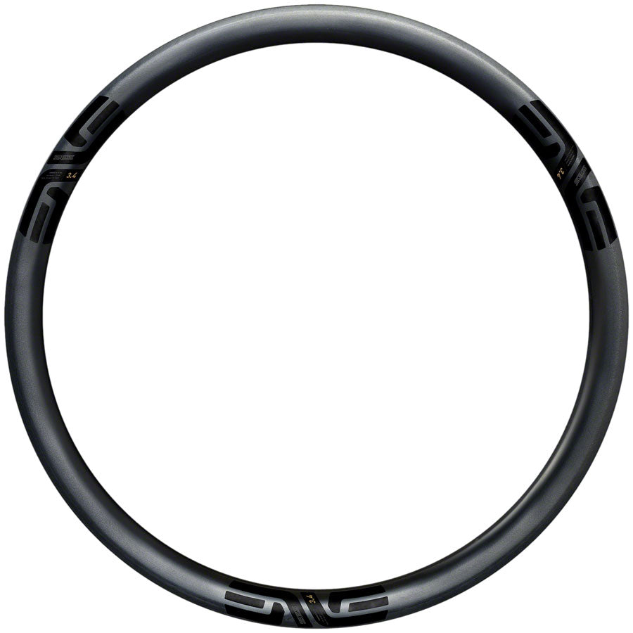 ENVE Composites SES 3.4 Rim - 700 Disc 24H Black - 3.4, Front, 39