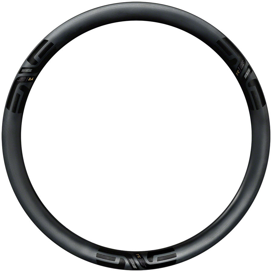 ENVE Composites SES 3.4 Rim - 700 Disc 24H Black - 3.4, Rear, 43