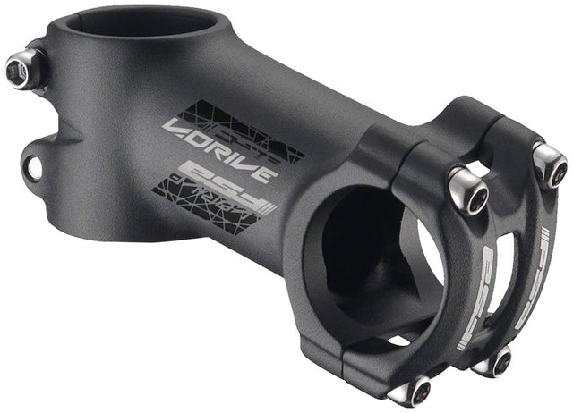 Full Speed Ahead V-Drive Stem - 80mm 31.8 clamp +/-17 1 1/8" Aluminum Black