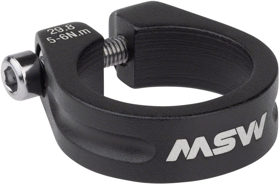 MSW Seatpost Clamp - Bolt-On Black