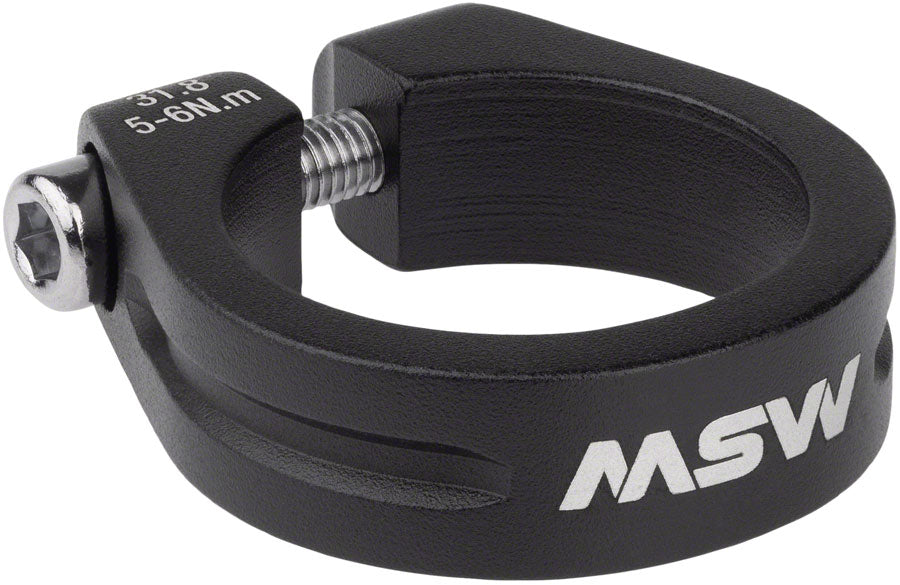MSW Seatpost Clamp - Bolt-On Black