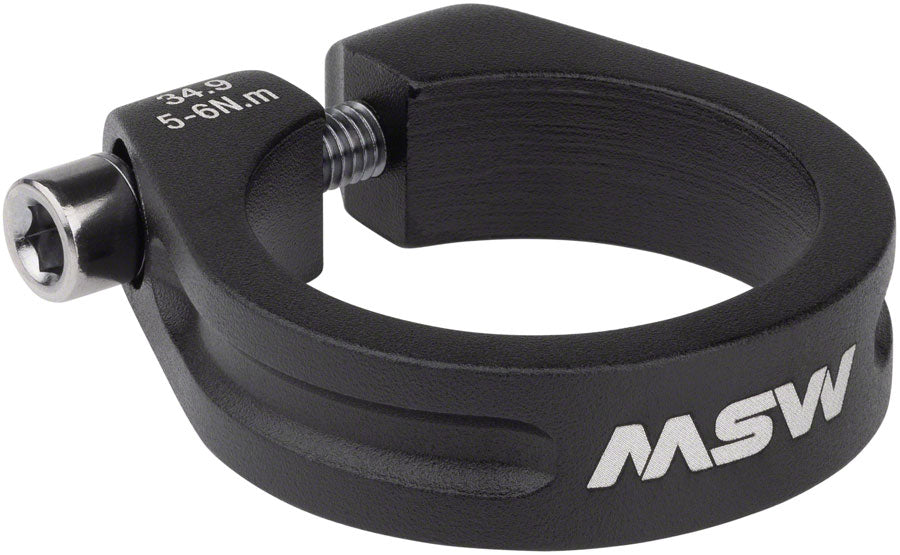 MSW Seatpost Clamp - Bolt-On Black