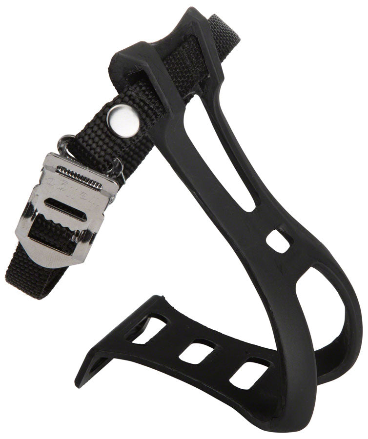 Dimension Toe Clip and Strap Set Black - SM