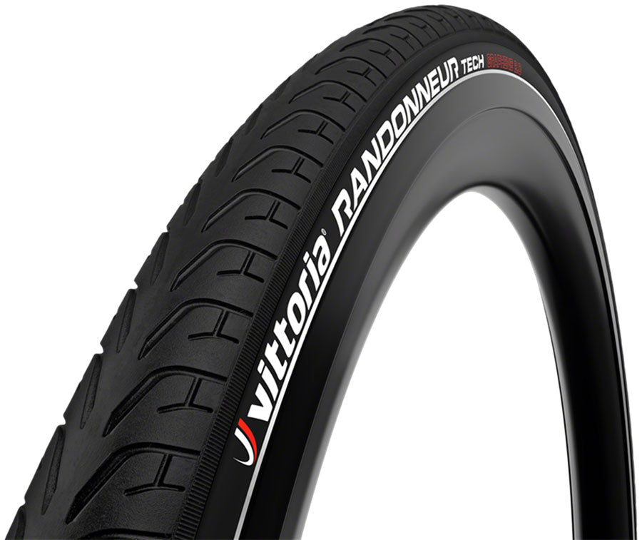 Vittoria Randonneur Tech Tire - 700C Clincher Wire Black/Reflective G2.0