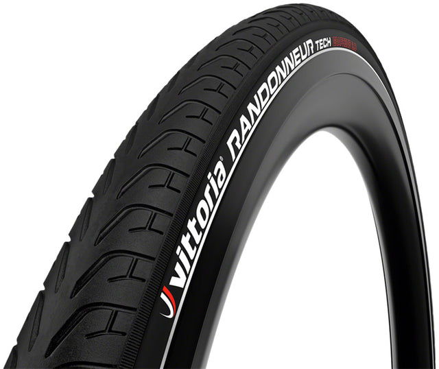Vittoria Randonneur Tech Tire - 700C Clincher Wire Black/Reflective G2.0