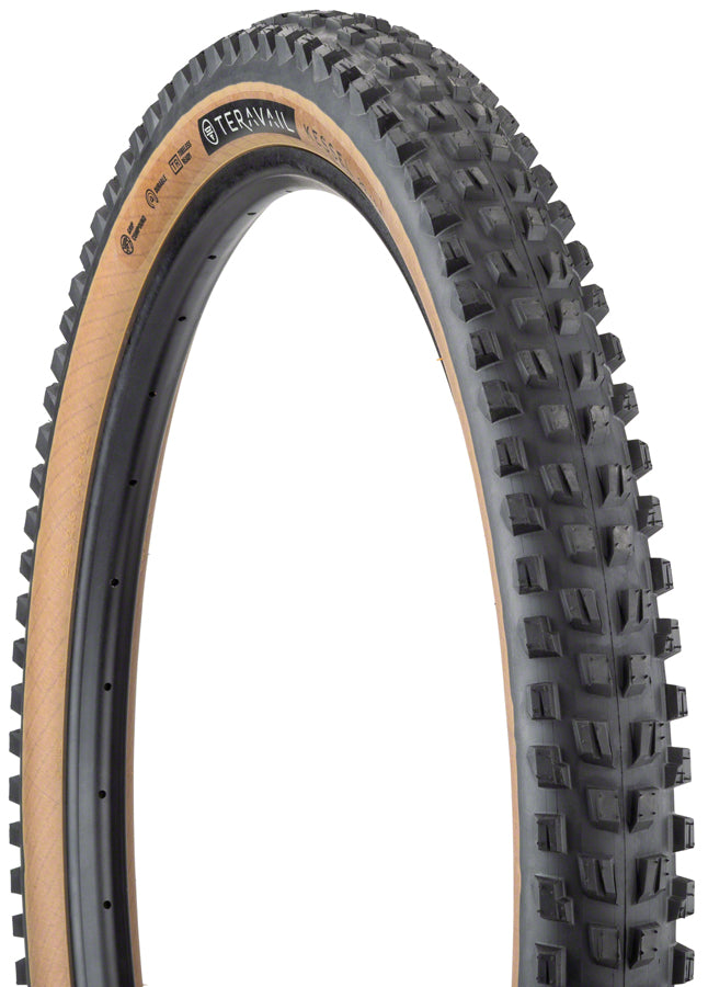 Terail Kessel Tire - Tubeless Folding - 29 x 2.6, Tan, Durable