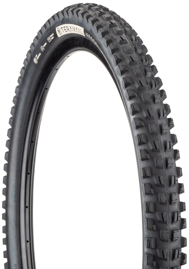 Terail Kessel Tire - Tubeless Folding - 29 x 2.4, Black, Durable