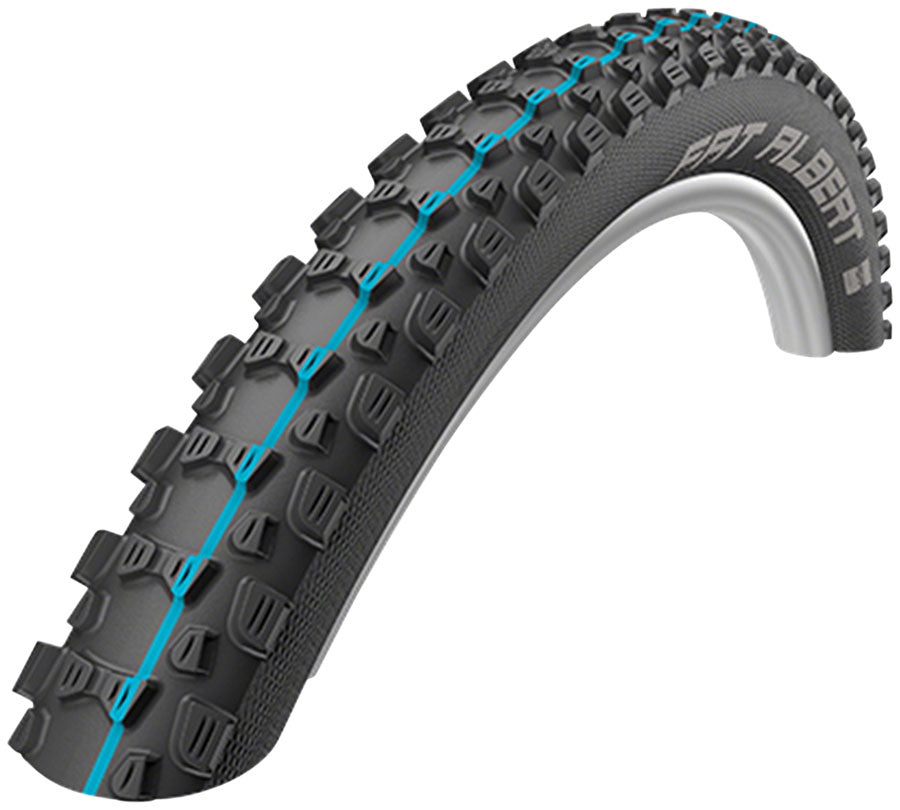 Schwalbe Fat Albert Rear Tire - Black - 27.5 x 2.35, Addix SpeedGrip Snakeskin