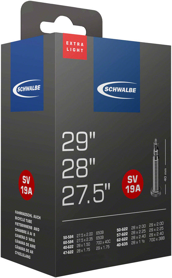 Schwalbe Extra Light Tube - Presta Valve - 27.5 x 2.1-2.4, 40mm