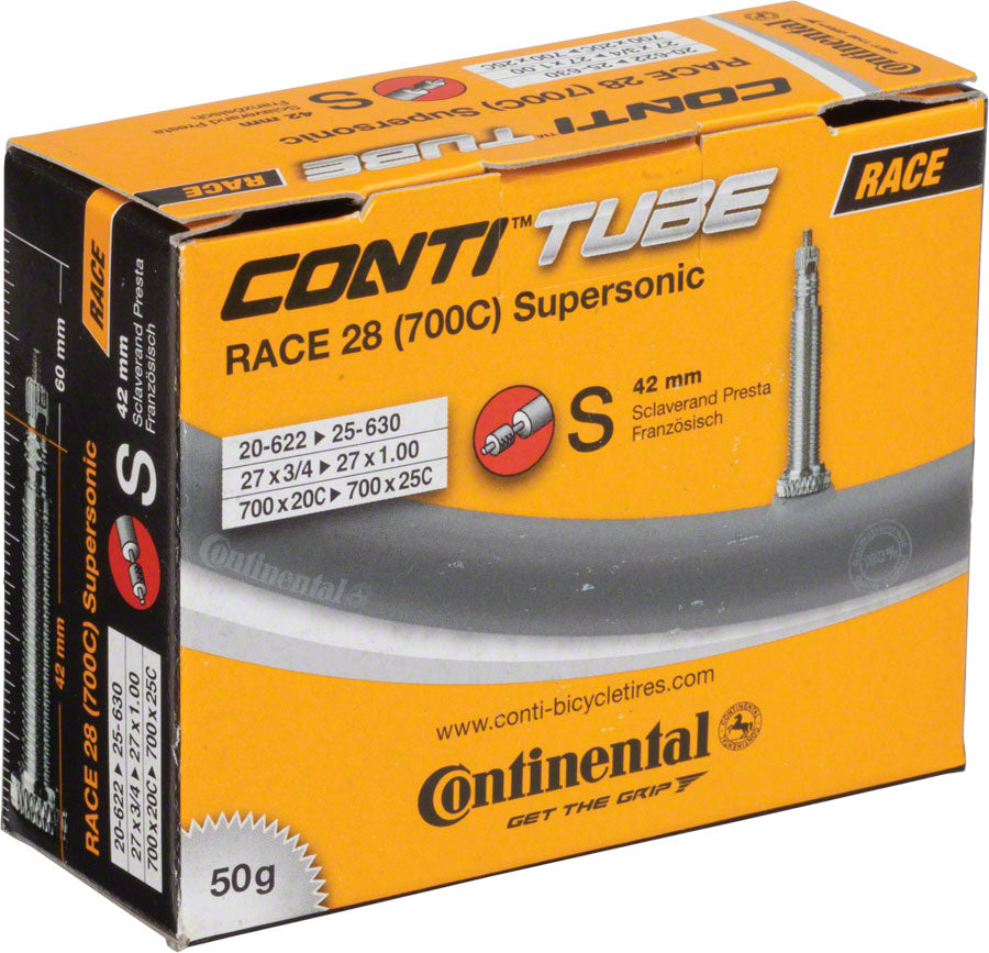 Continental Supersonic Tube - Presta Valve - 700 x 20, 42mm