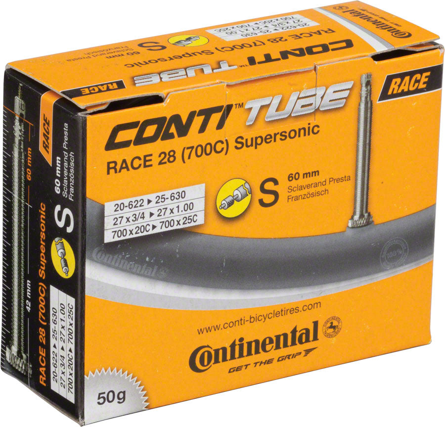 Continental Supersonic Tube - Presta Valve - 700 x 20, 60mm